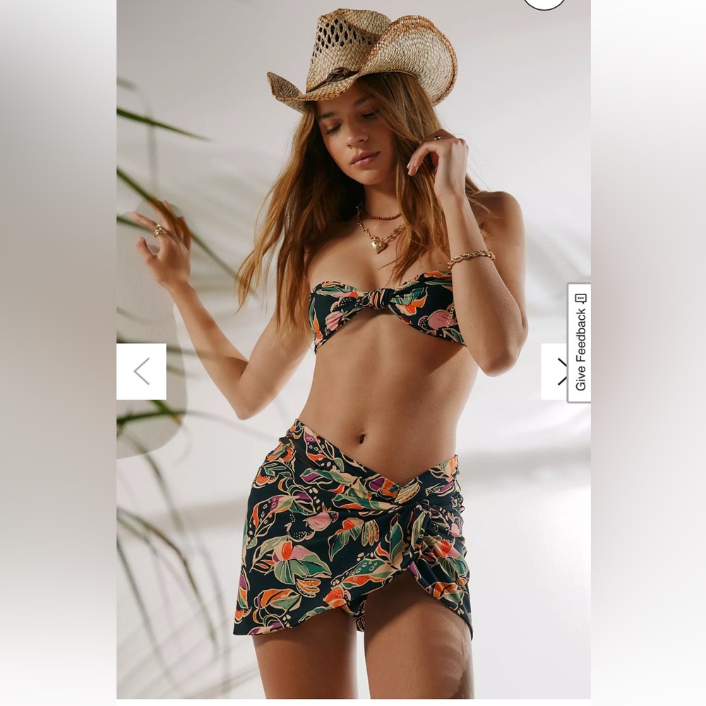 Stone Fox Selma Swim Floral Sarong